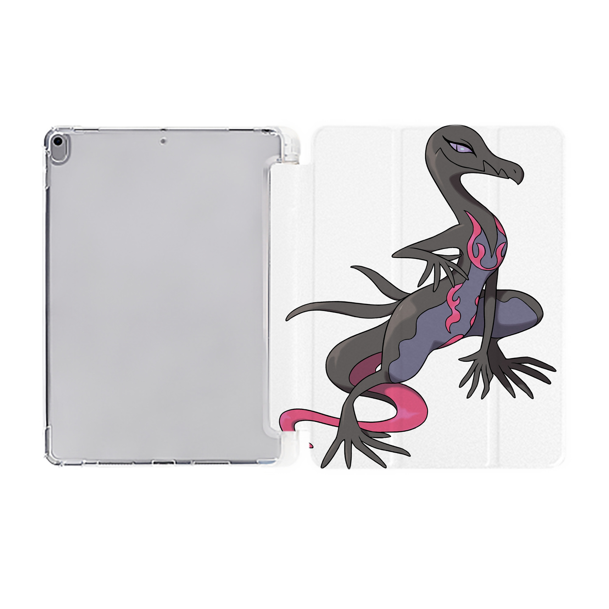 （画像用） ポケットモンスター Pokémon IPad ケース ペン収納付き 三つ折りスタンド PUレザー×シリコン 対応機種9.5/10.5/10.9インチ